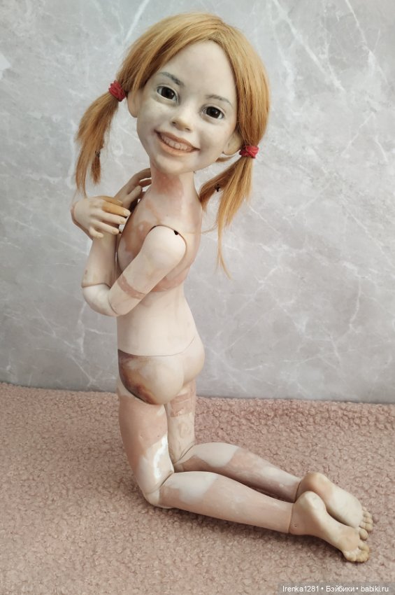 Вера.Часть 2 — Авторские шарнирные куклы своими руками: лепка (фото 10)