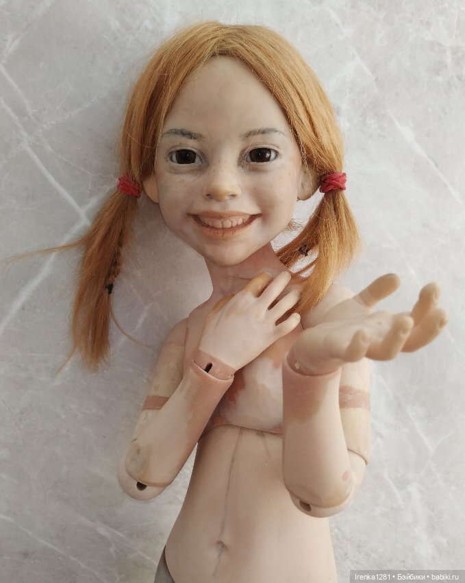 Вера.Часть 2 — Авторские шарнирные куклы своими руками: лепка (фото 6)