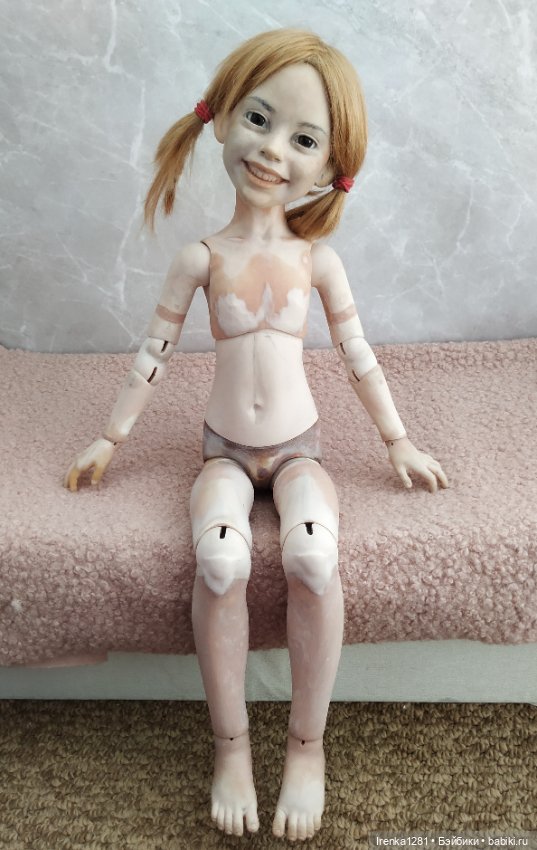 Вера.Часть 2 — Авторские шарнирные куклы своими руками: лепка (фото 8)