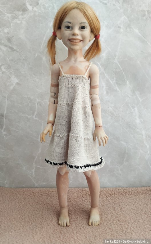 Вера.Часть 2 — Авторские шарнирные куклы своими руками: лепка