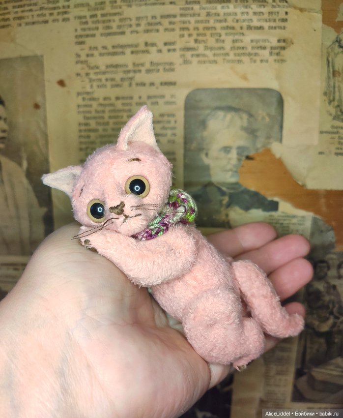 Весенние коты 🐱 — Авторские мишки Тедди и друзья: фото (фото 8)