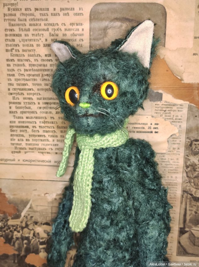 Весенние коты 🐱 — Авторские мишки Тедди и друзья: фото (фото 3)