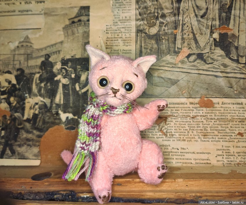 Весенние коты 🐱 — Авторские мишки Тедди и друзья: фото (фото 5)