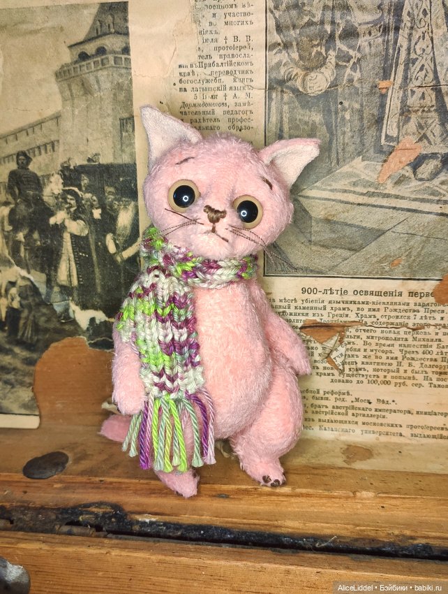 Весенние коты 🐱 — Авторские мишки Тедди и друзья: фото (фото 4)