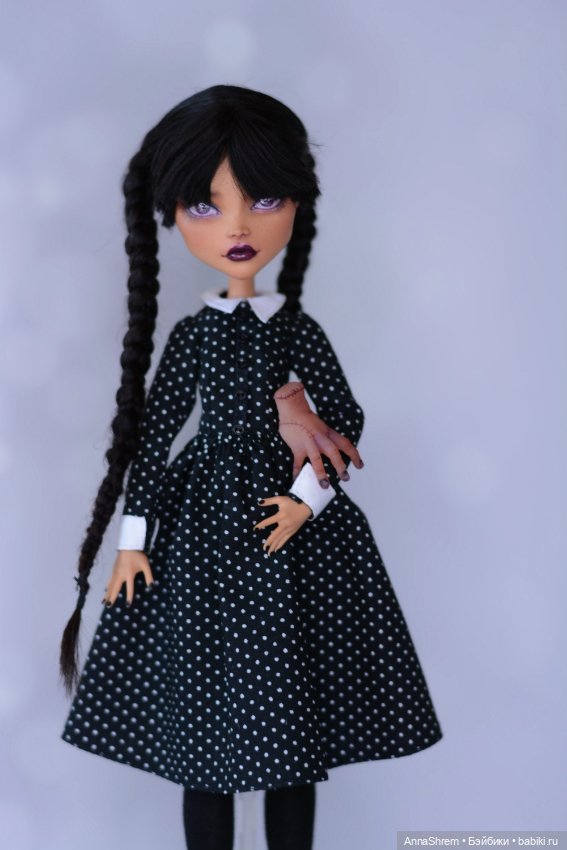 Wednesday ООАК Monster High