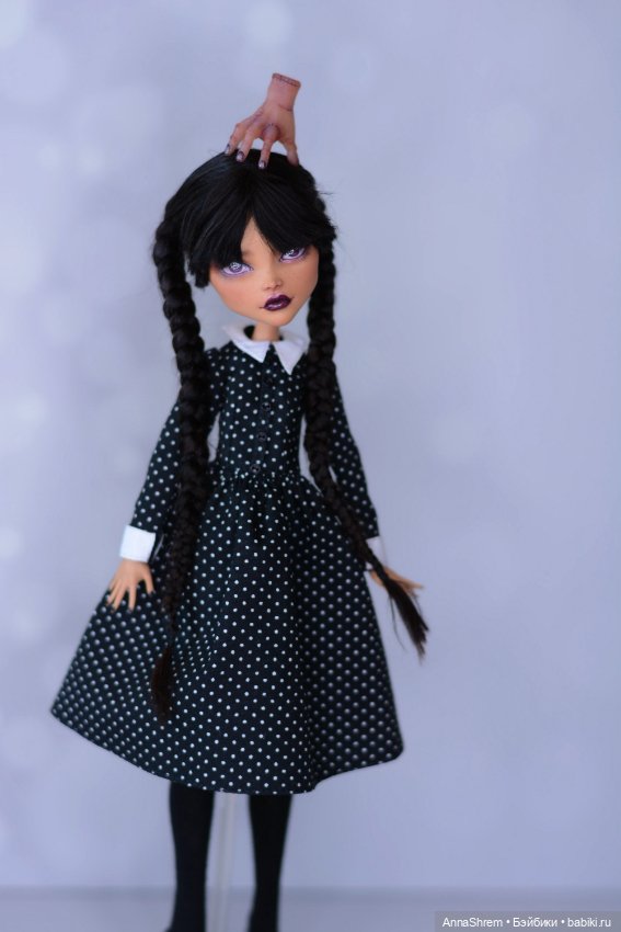 Wednesday ООАК Monster High
