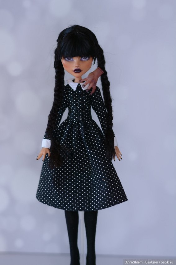 Wednesday ООАК Monster High