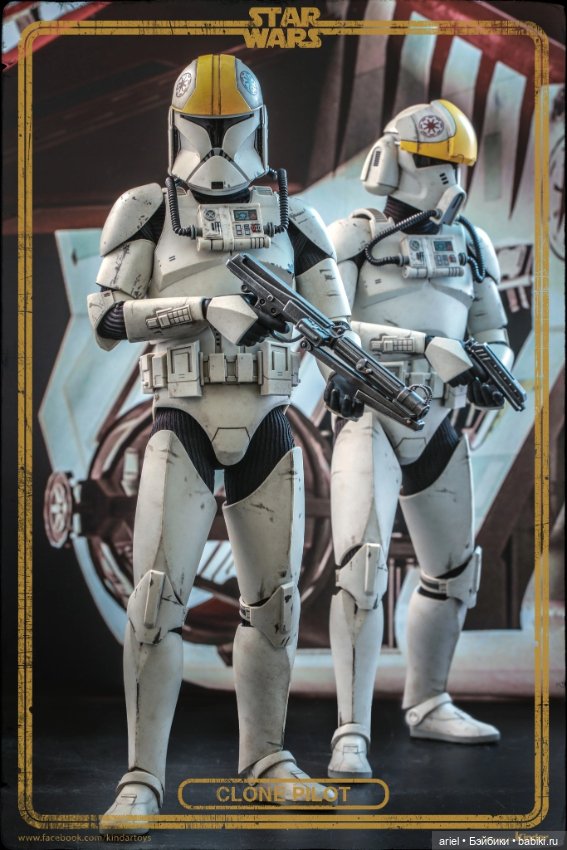 В Гонконге состоялся релиз фигурки Клона-пилота от Hot Toys по мотивам фильма «Звёздные войны, эпизод II: Атака клонов» (фото 2)