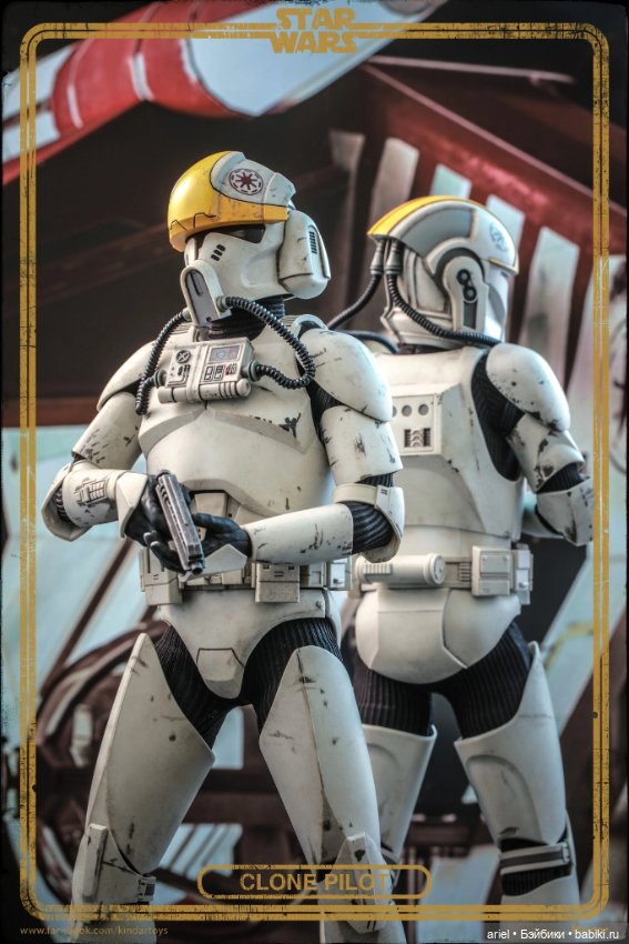 В Гонконге состоялся релиз фигурки Клона-пилота от Hot Toys по мотивам фильма «Звёздные войны, эпизод II: Атака клонов» (фото 3)