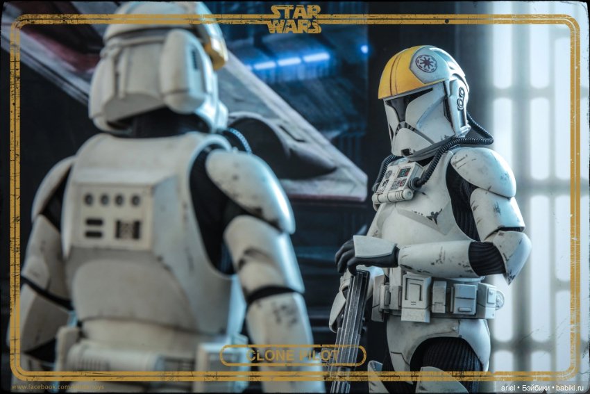В Гонконге состоялся релиз фигурки Клона-пилота от Hot Toys по мотивам фильма «Звёздные войны, эпизод II: Атака клонов» (фото 5)