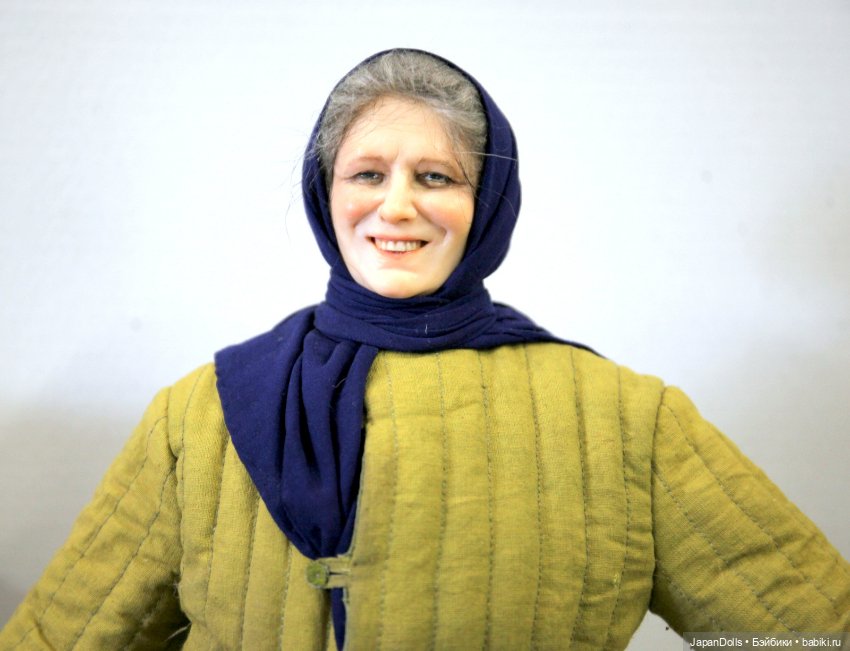 "Спасибо вам, труженик тыла!" на выставке "Куклы с характером. Перезагрузка" (фото 2)