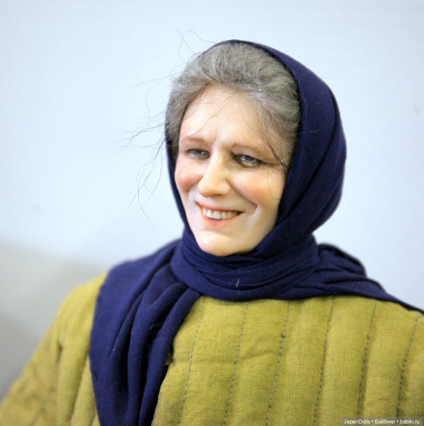 "Спасибо вам, труженик тыла!" на выставке "Куклы с характером. Перезагрузка" (фото 8)