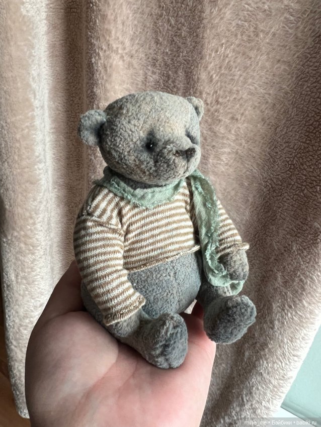 Мишка Туча — Авторские мишки Тедди и друзья: фото (фото 5)