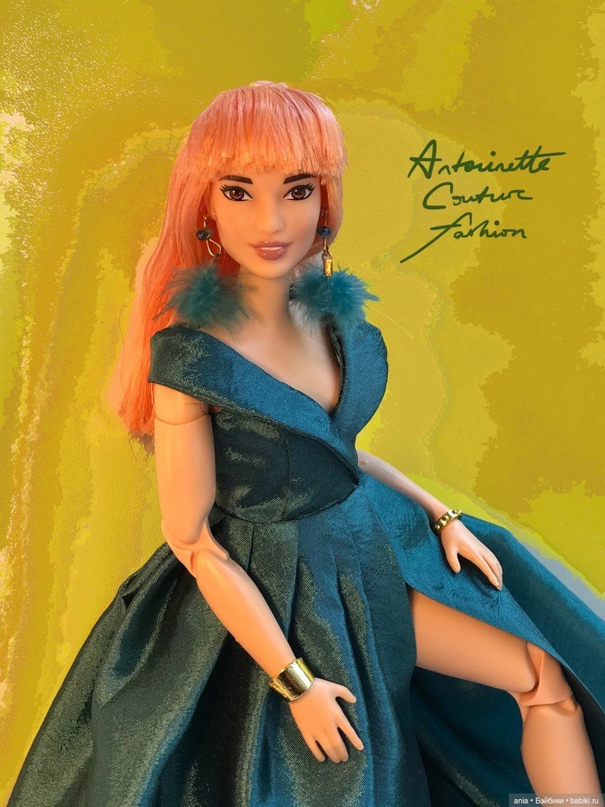 Одежда для куклы. Выкройка от Fashion Dolls Couture