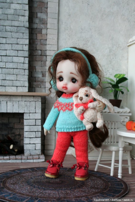 Бирюзовое настоение — Куклы Baboliy (Баболи