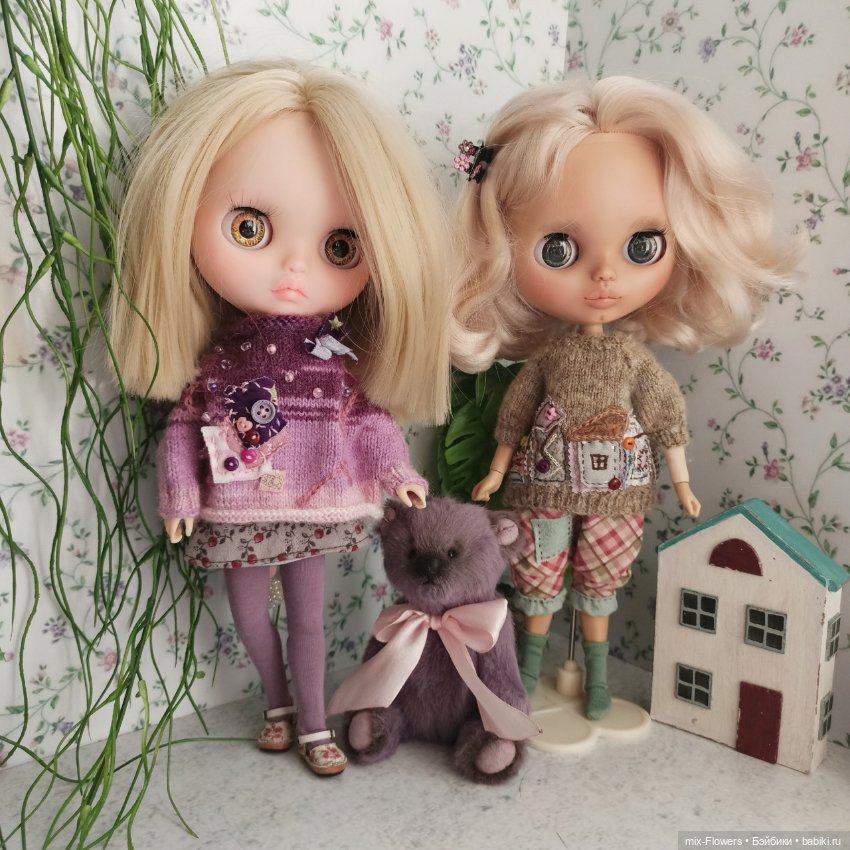 Вяжу куколкам.. весна в стиле бохо