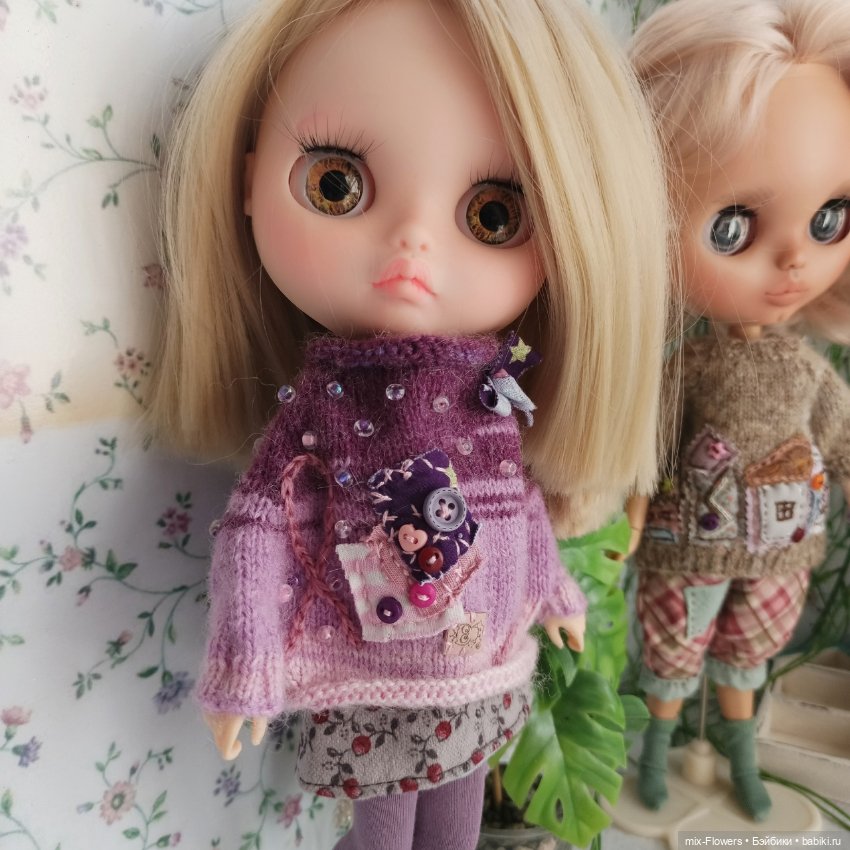 Вяжу куколкам.. весна в стиле бохо (фото 3)