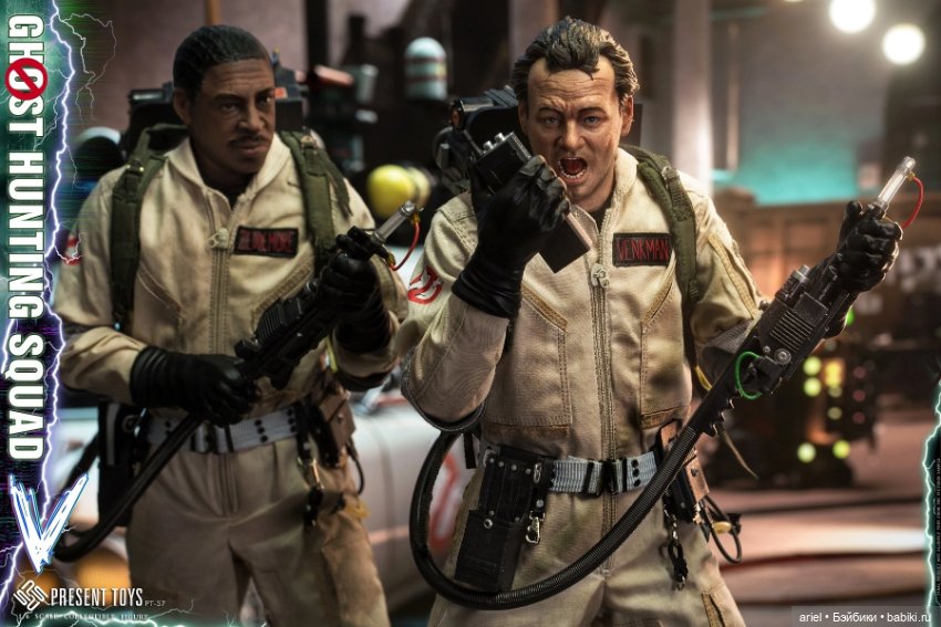 Present Toys анонсировали фигурки Питера Венкмана и Уинстона Зеддмора по мотивам фильма «Охотники за привидениями» (фото 2)