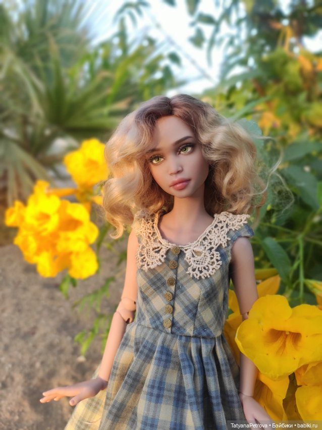 Ей идёт Африка♥️ — Куклы Tender Creation (Анна Добрякова): российские BJD (БЖД) (фото 4)