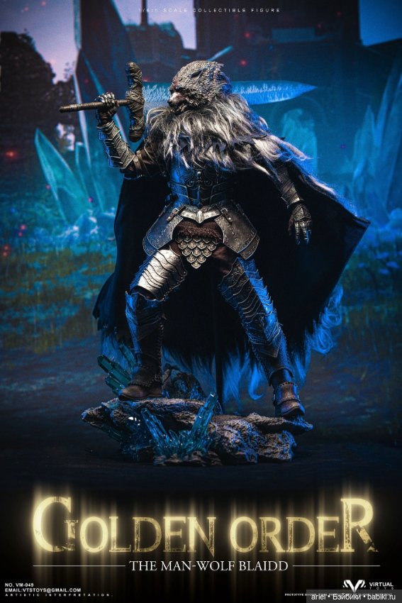 VTS Toys анонсировали фигурку Блайда по мотивам игры "Elden Ring" (фото 4)