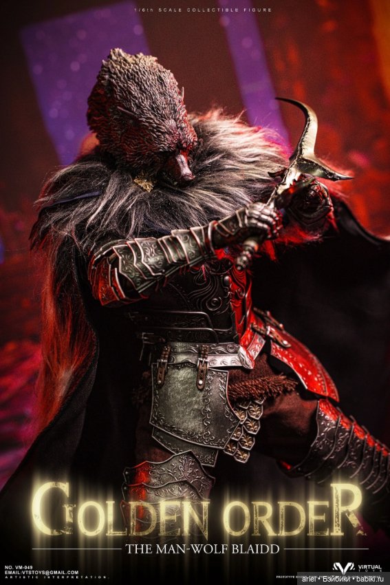 VTS Toys анонсировали фигурку Блайда по мотивам игры "Elden Ring"