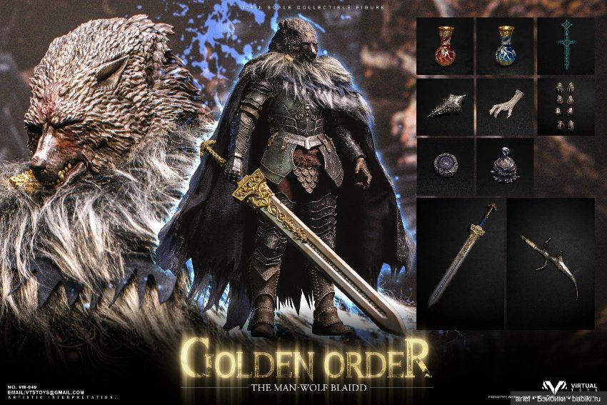 VTS Toys анонсировали фигурку Блайда по мотивам игры "Elden Ring" (фото 9)