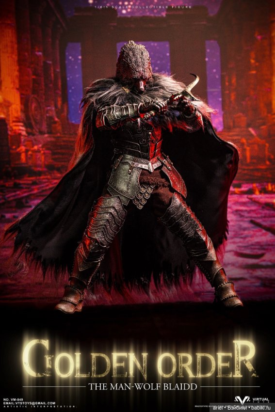 VTS Toys анонсировали фигурку Блайда по мотивам игры "Elden Ring" (фото 5)