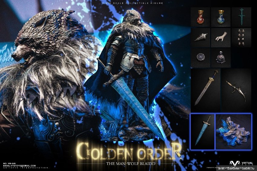 VTS Toys анонсировали фигурку Блайда по мотивам игры "Elden Ring" (фото 10)