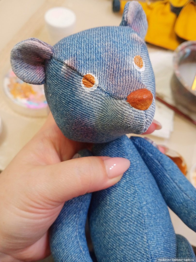 Тонировка и роспись — Авторские мишки Тедди и друзья: фото (фото 4)