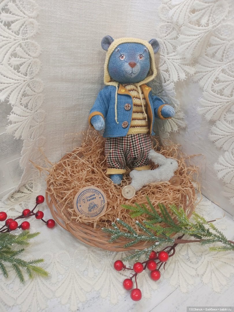 Савушка — Авторские мишки Тедди и друзья: фото (фото 7)