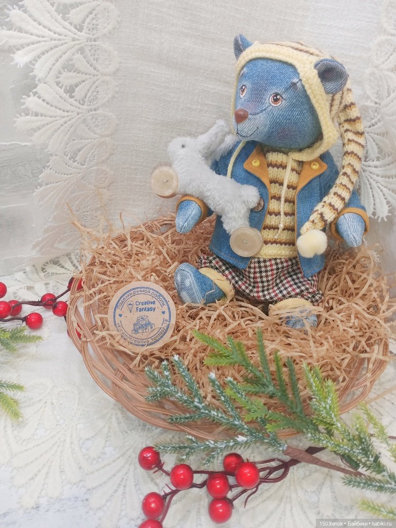 Савушка — Авторские мишки Тедди и друзья: фото (фото 3)