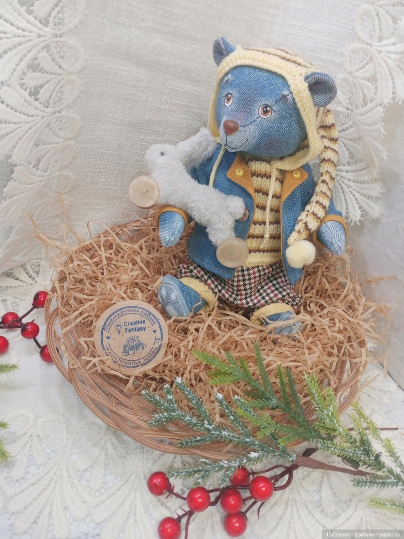 Савушка — Авторские мишки Тедди и друзья: фото (фото 5)