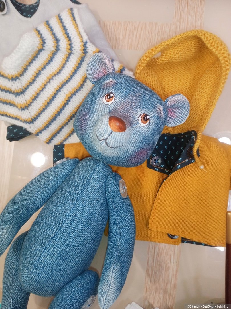 Тонировка и роспись — Авторские мишки Тедди и друзья: фото (фото 7)