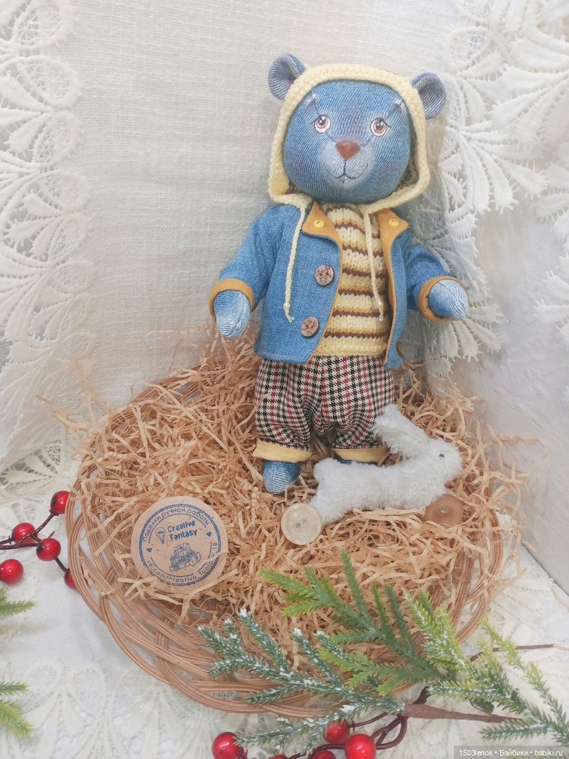 Савушка — Авторские мишки Тедди и друзья: фото (фото 6)