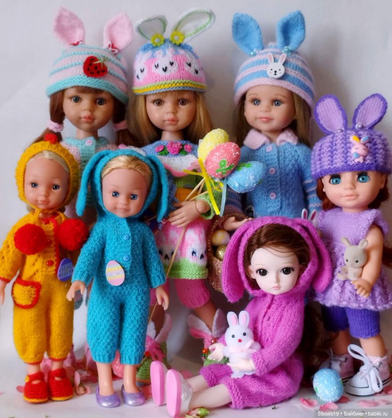 Ещё один комплект "Зайчик" с бразильской вышивкой в моей Пасхальной коллекции