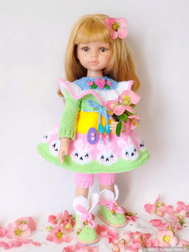 Ещё один комплект "Зайчик" с бразильской вышивкой в моей Пасхальной коллекции (фото 2)