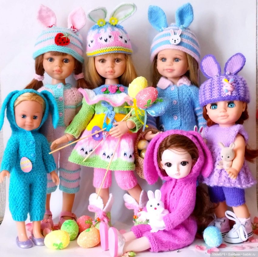 Ещё один комплект "Зайчик" с бразильской вышивкой в моей Пасхальной коллекции