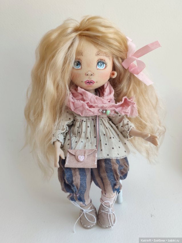 Полина — Авторские текстильные куклы: Вальдорфские (фото 2)