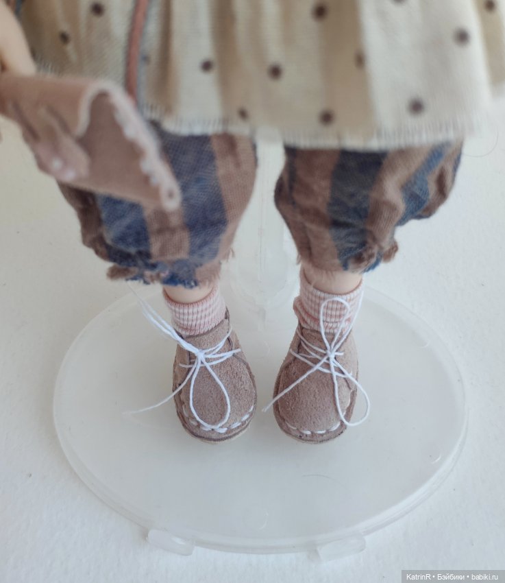 Полина — Авторские текстильные куклы: Вальдорфские (фото 3)