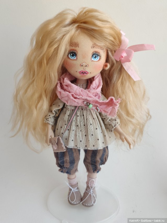 Полина — Авторские текстильные куклы: Вальдорфские (фото 4)
