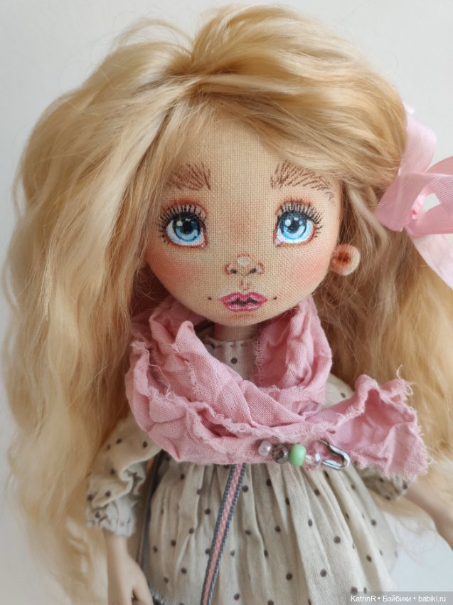 Полина — Авторские текстильные куклы: Вальдорфские
