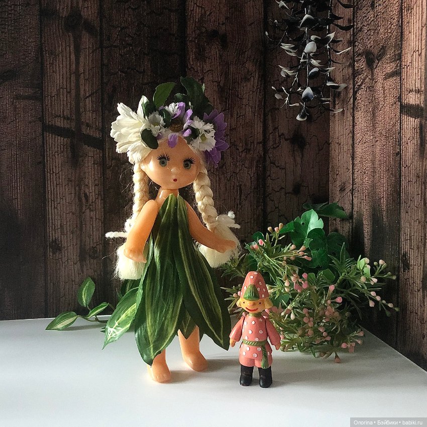 Мои лесные жители. Леночка и Веселые человечки