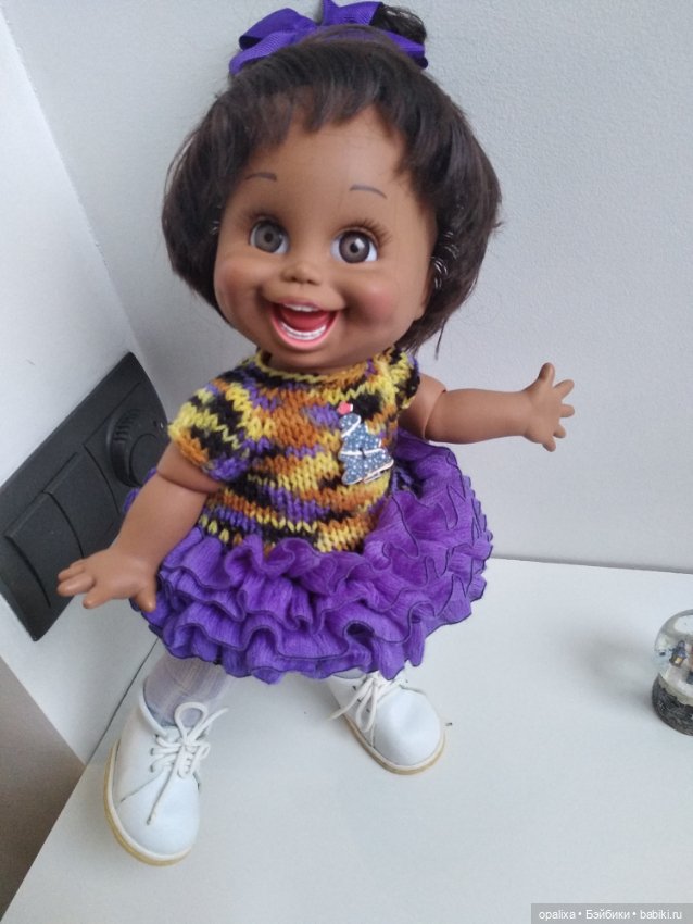 Фиолетовый, пурпурный — Одежда и обувь для кукол своими руками: фото