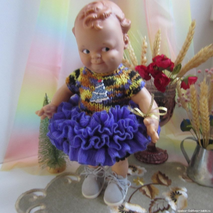 Фиолетовый, пурпурный — Одежда и обувь для кукол своими руками: фото