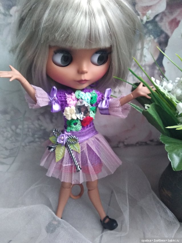 Фиолетовый, пурпурный — Одежда и обувь для кукол своими руками: фото (фото 7)