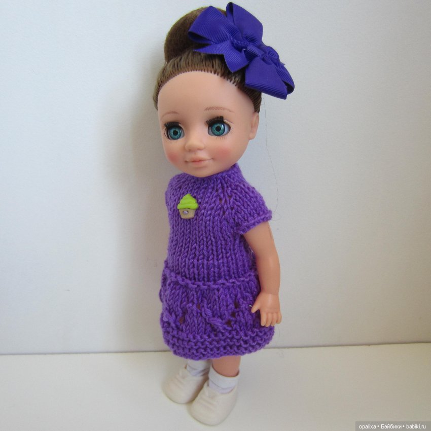Фиолетовый, пурпурный — Одежда и обувь для кукол своими руками: фото