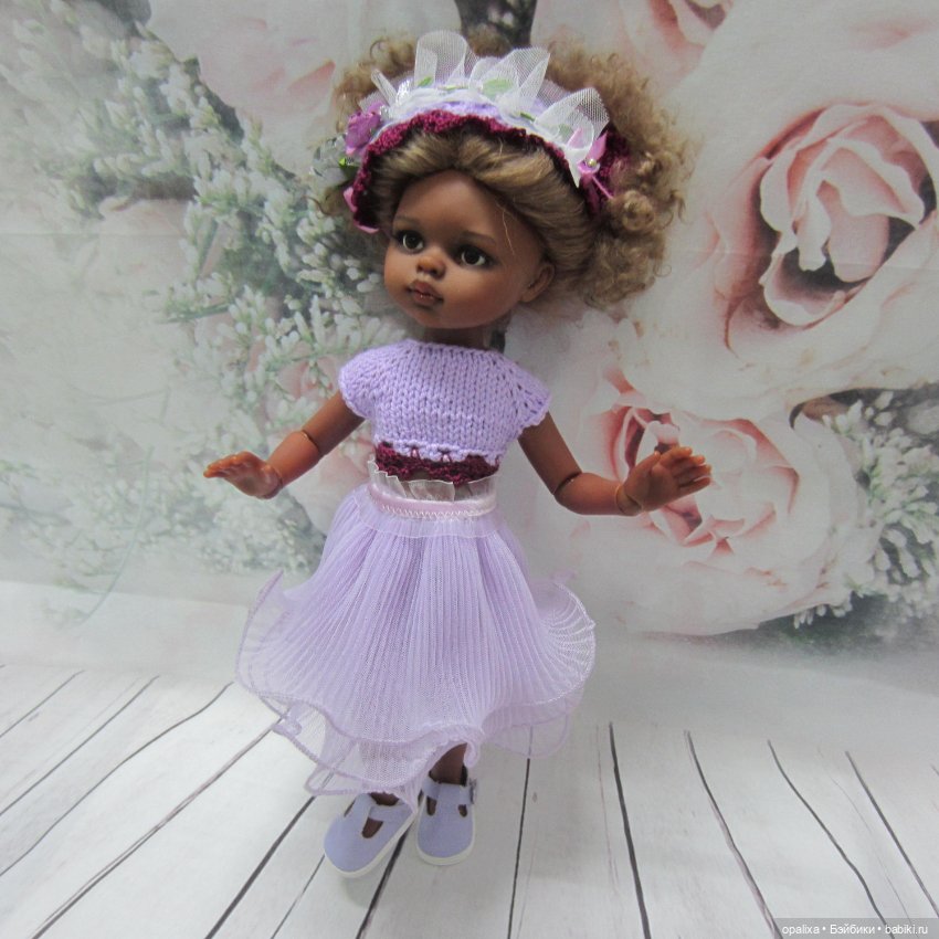 Фиолетовый, пурпурный — Одежда и обувь для кукол своими руками: фото