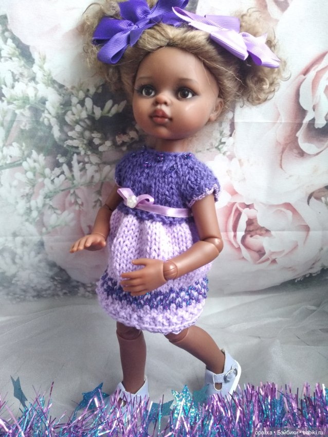 Фиолетовый, пурпурный — Одежда и обувь для кукол своими руками: фото (фото 4)