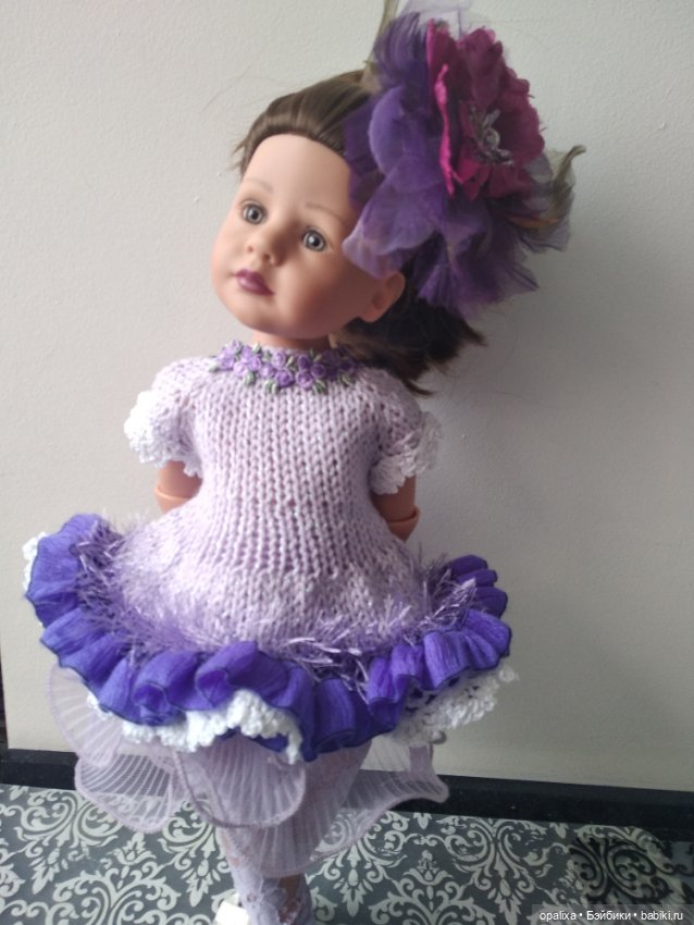 Фиолетовый, пурпурный — Одежда и обувь для кукол своими руками: фото