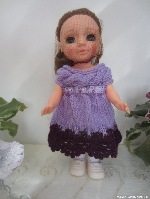 Фиолетовый, пурпурный — Одежда и обувь для кукол своими руками: фото